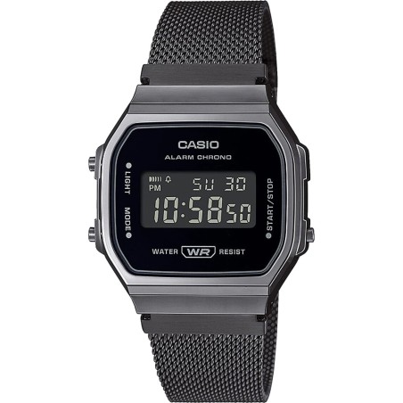 CASIO VINTAGE Mod. ICONIC - BLACK A168WEMB-1BEF